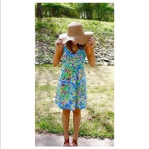 Lilly Pulitzer Shianne Dress in Sea Soirée Sz XS